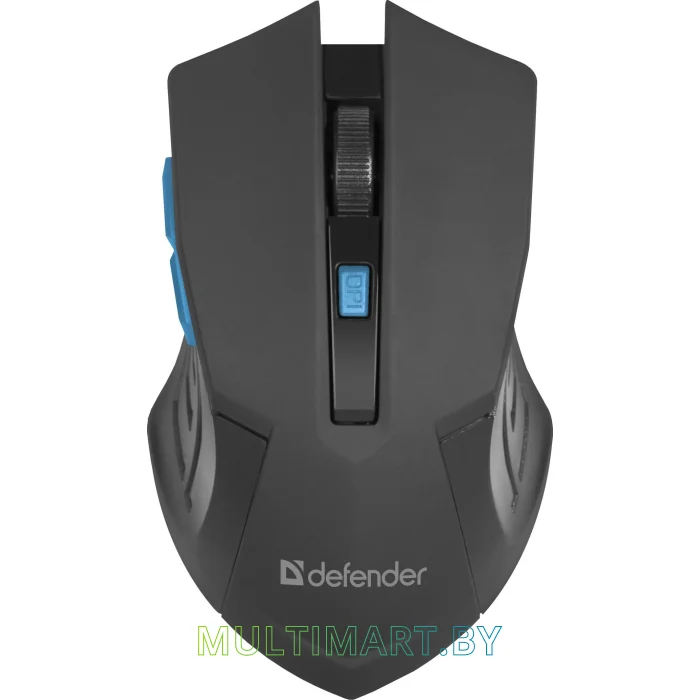 Мышь Defender Accura MM-275 (черный/синий)